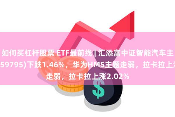 如何买杠杆股票 ETF最前线 | 汇添富中证智能汽车主题