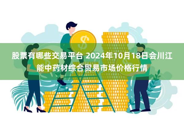 股票有哪些交易平台 2024年10月18日会川江能中药材